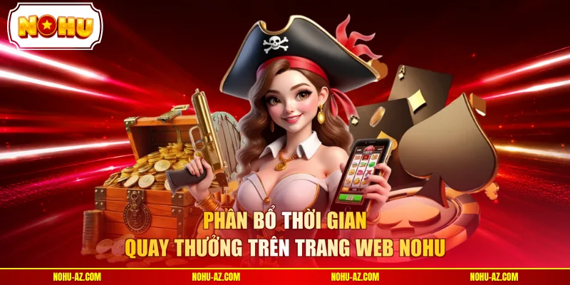 Phân bổ thời gian quay thưởng trên trang web NOHU